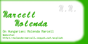 marcell molenda business card